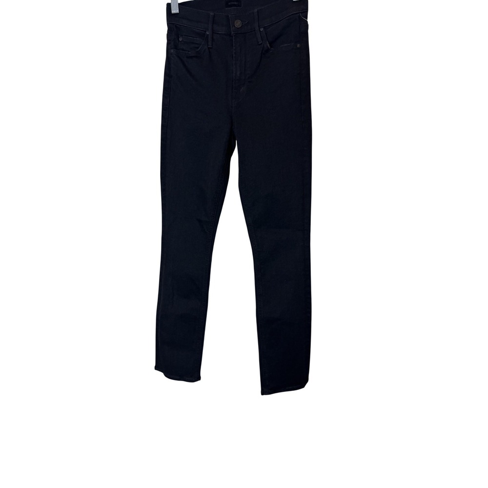 Mother Dazzler Ankle Jeans Womens 23 Black High‎ Rise Not Guilty USA Made Denim
